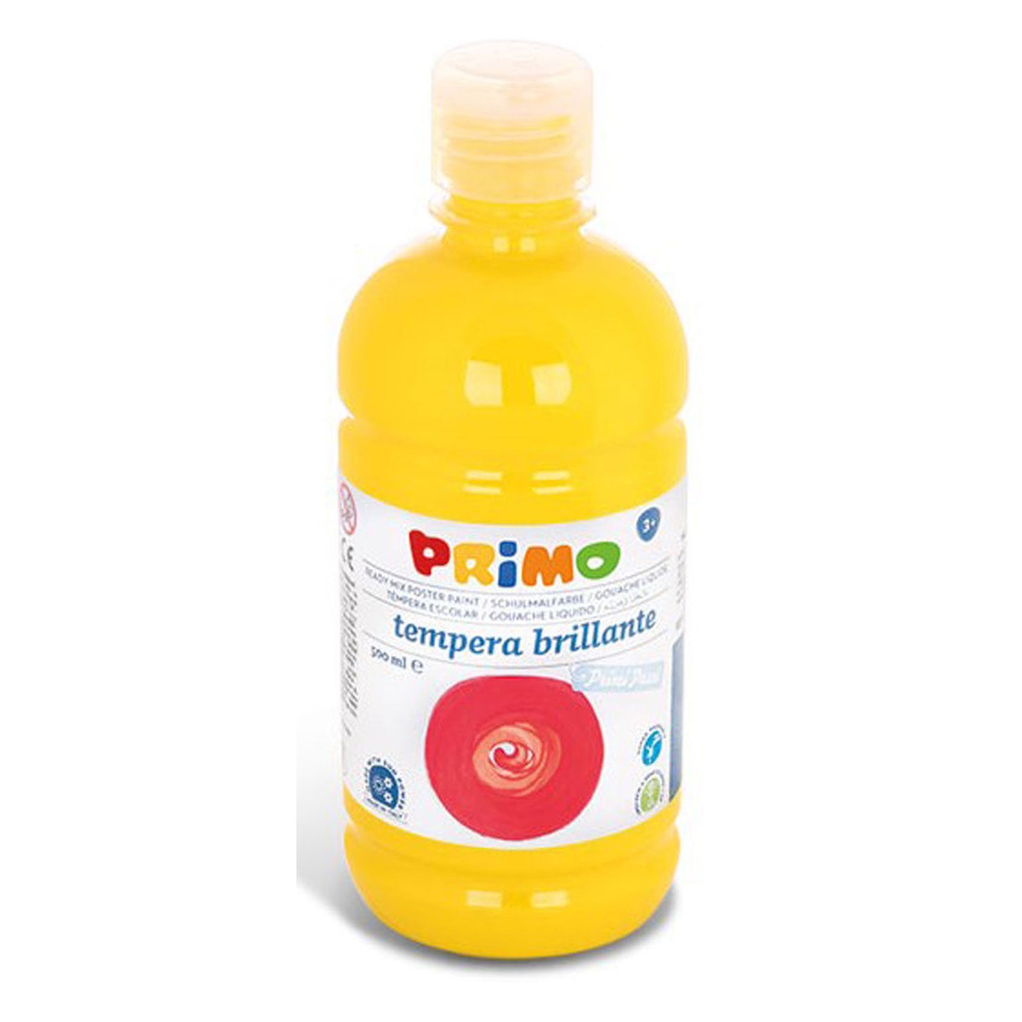 Plakkaatverf Tempera 500 ml geel