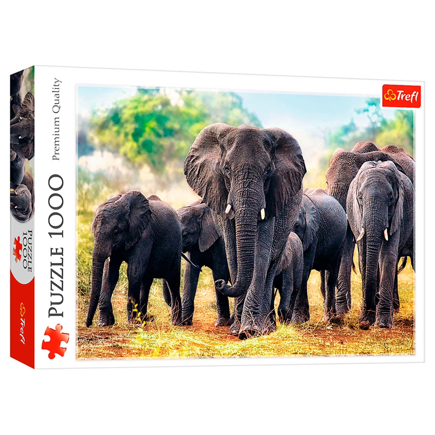 Trefl Puzzel Afrikaanse Olifanten, 1000st.