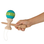 Kenda Houten Kendama Wit/Blauw