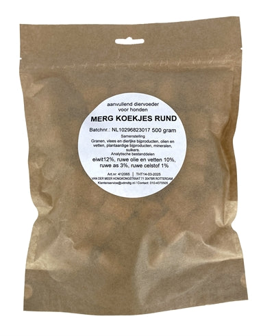 Dog treatz Mergkoek rund