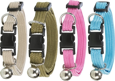 Trixie halsband kat nylon assorti