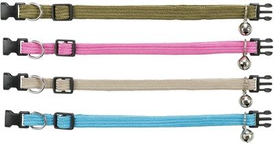 Trixie halsband kat nylon assorti