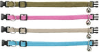 Trixie halsband kat nylon assorti