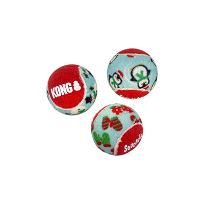 Kong Holiday squeakair bal assorti