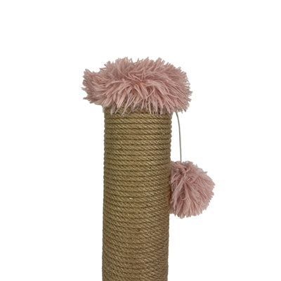 Foeiii Krabpaal pluche roze