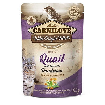 Carnilove Pouch quail