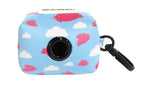 Croci Poepzakhouder vliegende varkens blauw / roze