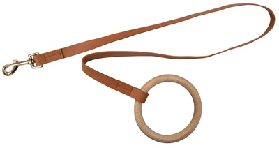 Croci Hondenriem round chic sienna bruin
