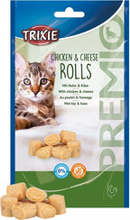 trixie premio kip kaas rolletjes voor katten glutenvrij