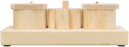 Trixie snack cups voor ratten en konijnen hout