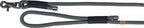 Trixie soft rope hondenriem zwart grijs