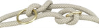 Trixie soft rope hondenriem verstelbaar grijs lichtgrijs