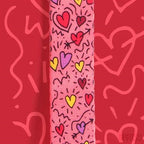 Morso hondenriem verstelbaar gerecycled pink think roze