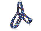 Morso mini hondentuig verstelbaar gerecycled color invaders paars