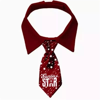 Plenty gifts Kerst stropdas santa's star ster