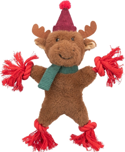 Trixie Xmas rendier pluche flostouw