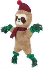 Trixie Xmas luiaard pluche flostouw