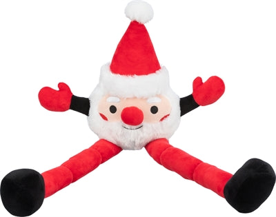Trixie Xmas kerstman met lange benen pluche