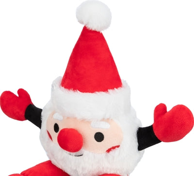 Trixie Xmas kerstman met lange benen pluche