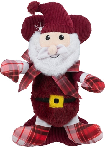 Trixie Xmas giftset bot met kerstman pluche stof