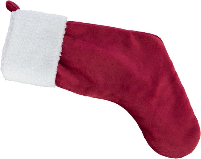 Trixie Xmas kerstsok pluche rood wit
