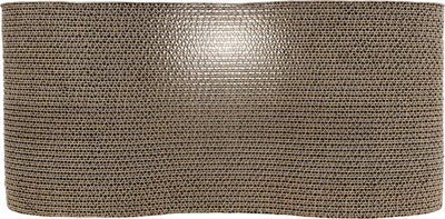 Trixie Xmas krabmat golf met catnip karton beige / goud