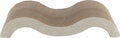 Trixie Xmas krabmat golf met catnip karton beige / goud