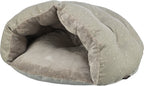 Trixie Xmas kattenmand iglo luciano rond beige / goud