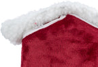 Trixie Xmas cuddly cave degoe rood wit