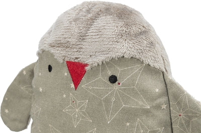 Trixie Xmas pinguin zonder geluid stof / pluche grijs