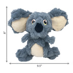 kong scrumplez koala pluche met piep grijs