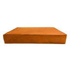 Madison Friends orthopedisch memory velvet hondenkussen oranje