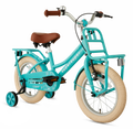 Supersuper Meisjesfiets cooper 14 turquoise