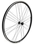 Kgs voorwiel 28inch velg en spaak zwart 8x4 paralax uitvalnaaf zwart