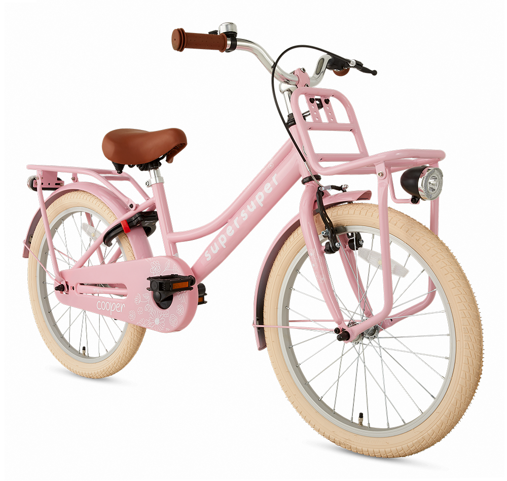 Supersuper Meisjesfiets cooper 20 roze