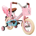 Supersuper Meisjesfiets little miss 12 roze