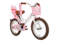 Supersuper Meisjesfiets little miss 16 staal wit