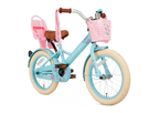 Supersuper Meisjesfiets little miss 16 staal turquoise