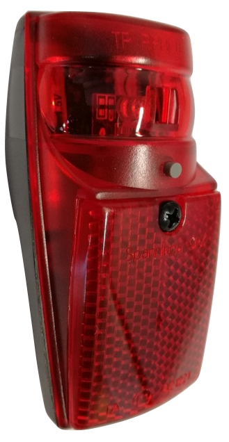 Gazelle spatbord achterlicht led spx b batterij