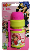 Pexkids kinderbidon mila groen/roze met houder