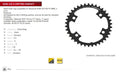 stronglight kettingblad ct2 chain ring strongl.ct2 4a 34t 110mm duraace9000