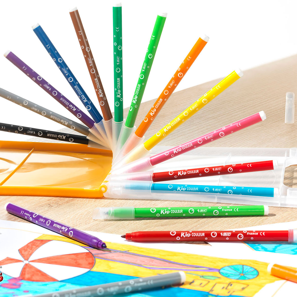 BIC Kids Kid Couleur Kleurstiften, 12st.