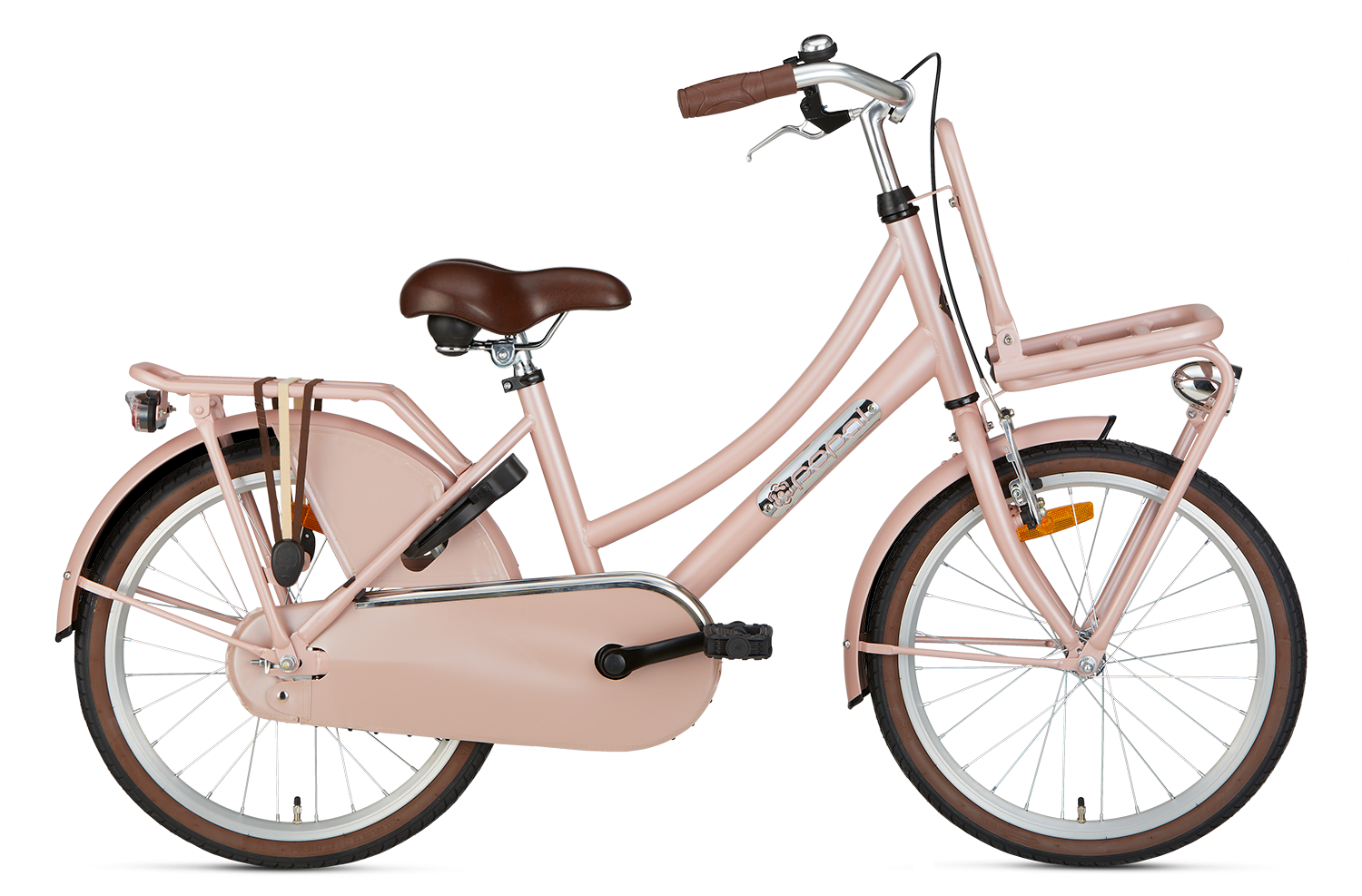 popal | meisjesfiets | daily dutch basic 20 | staal | zalm