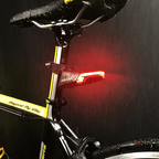 meilan laser achterlicht met afstandbediening usb x5