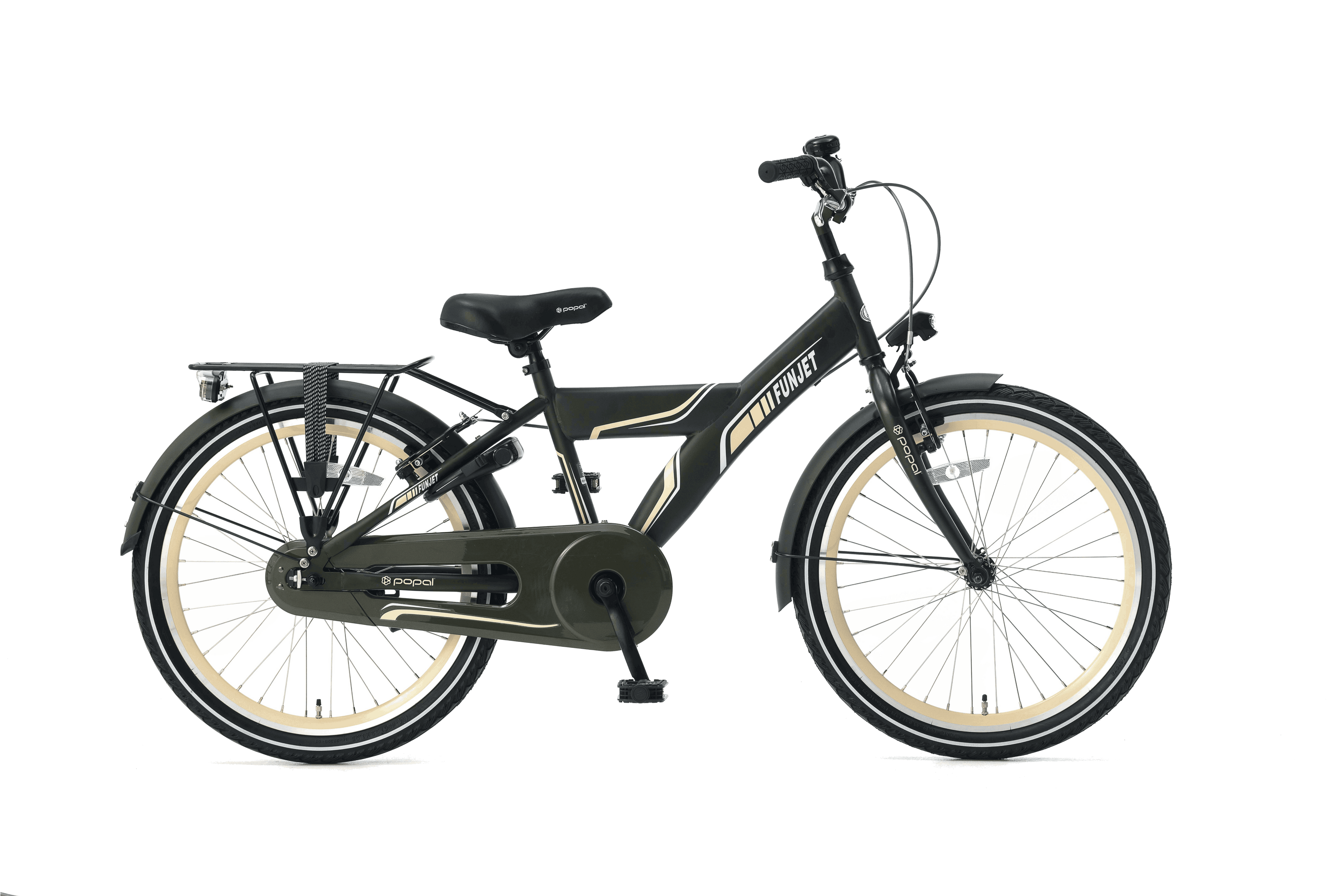 supersuper | jongensfiets | funjet x 22 | staal | groen