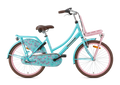 popal | meisjesfiets | daily dutch basic+ 22 | staal | turquoise
