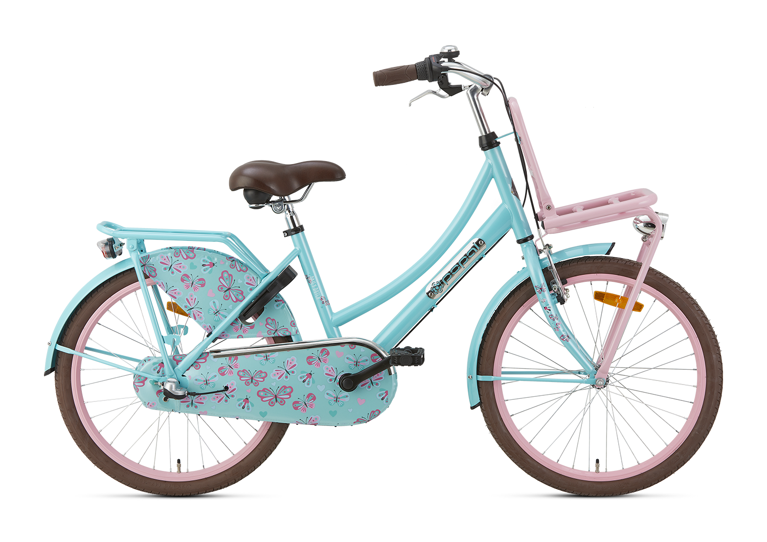 popal | meisjesfiets | daily dutch basic+ 22 | staal | turquoise