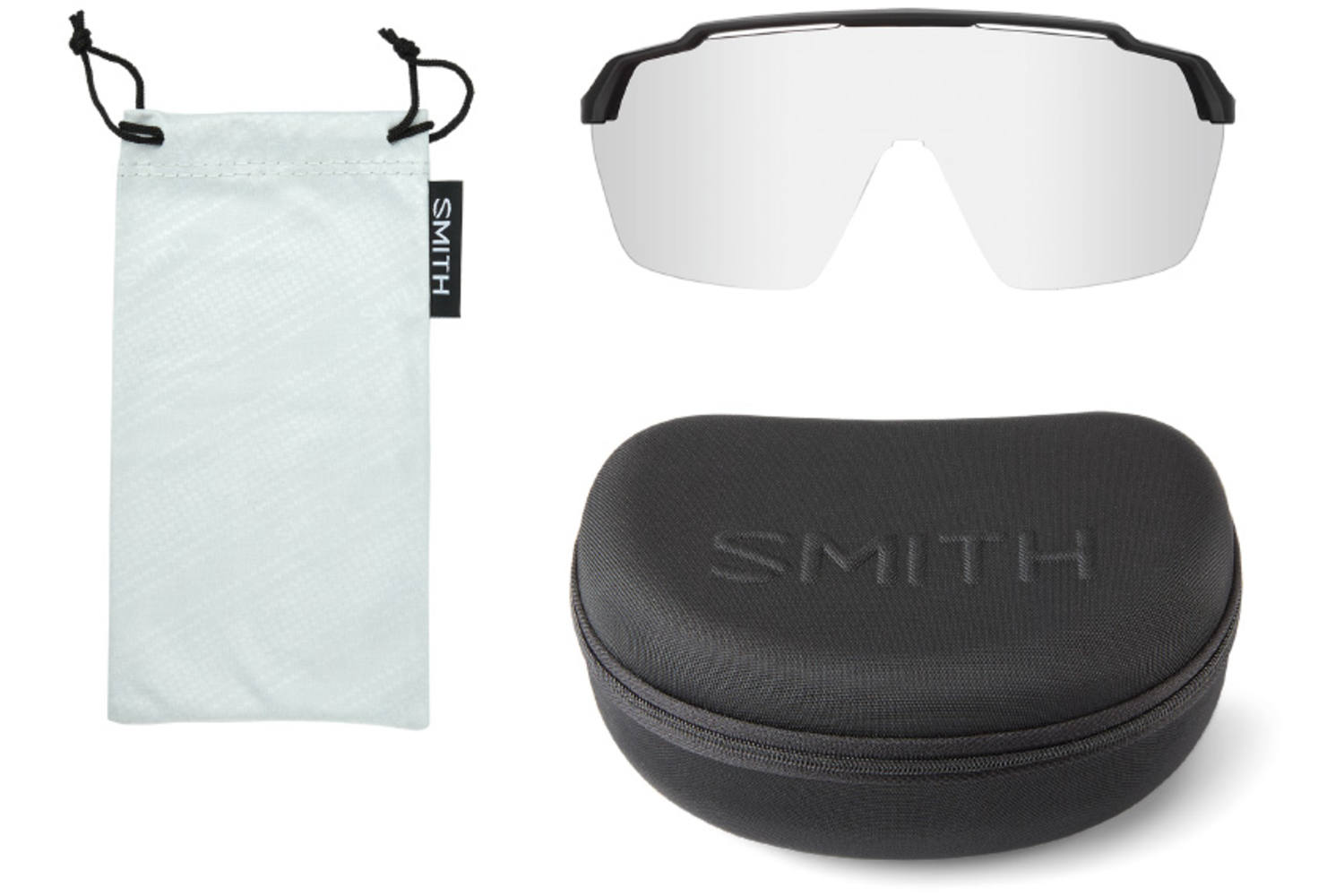 Smith - shift mag bril matte cement chromapop green mirror