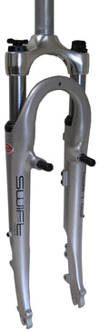 Zoom swift ch140 voorvork 28 inch 11/8 v-brake / disk 28.6/250 mm zil