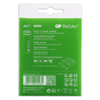 Gp oplaadbare aa-batterijen 2100mah nimh 4pk